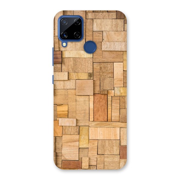 Wooden Blocks Back Case for Realme C12