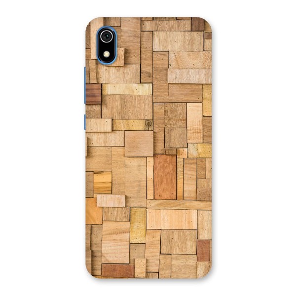 Wooden Blocks Back Case for Redmi 7A