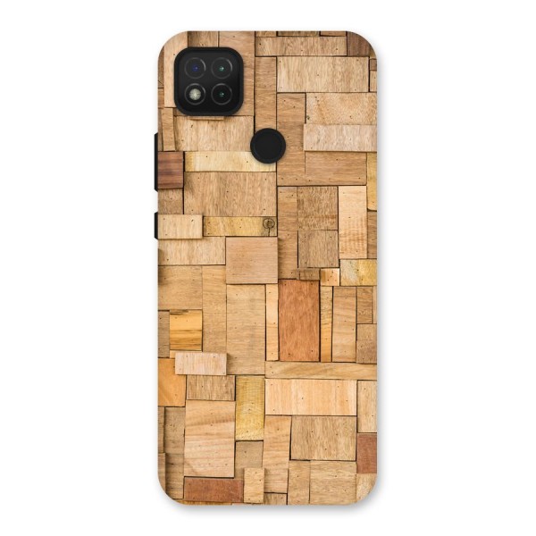 Wooden Blocks Back Case for Redmi 9C