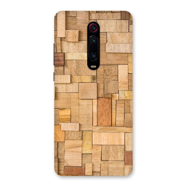 Wooden Blocks Back Case for Redmi K20 Pro