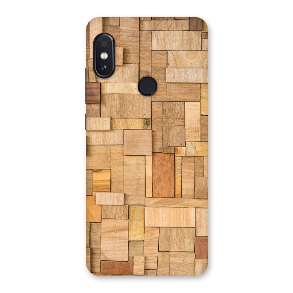 Wooden Blocks Back Case for Redmi Note 5 Pro