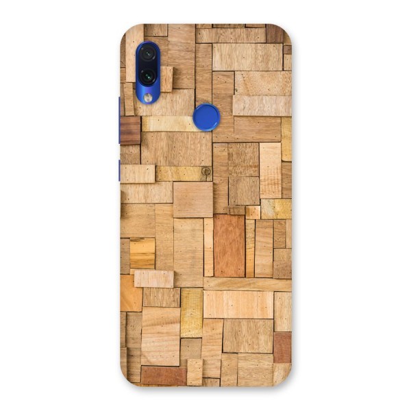 Wooden Blocks Back Case for Redmi Note 7