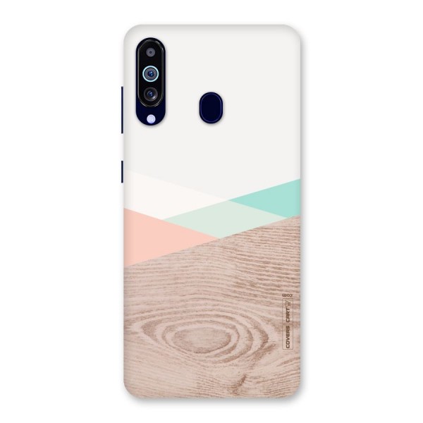 Wooden Fusion Back Case for Galaxy A60