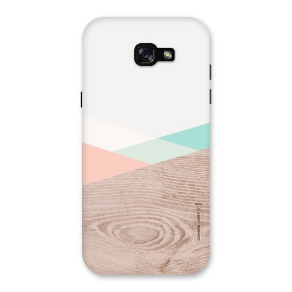 Wooden Fusion Back Case for Galaxy A7 (2017)