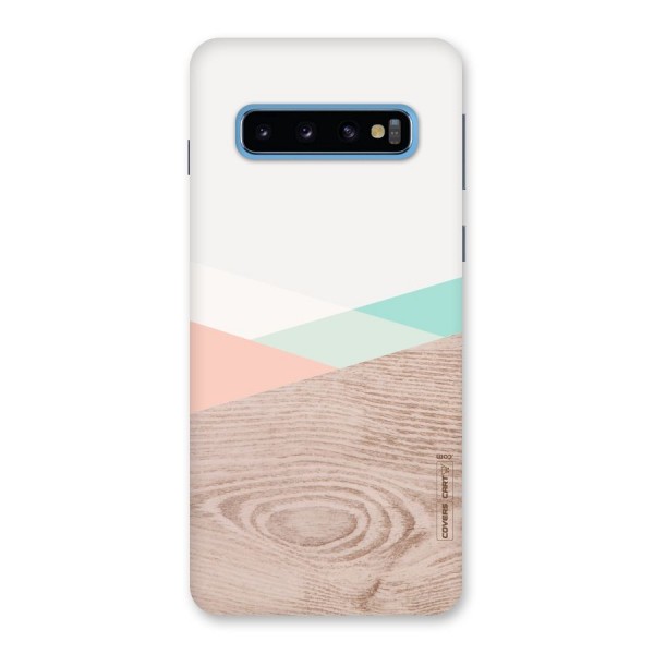 Wooden Fusion Back Case for Galaxy S10