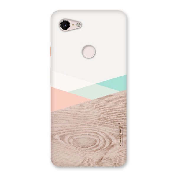 Wooden Fusion Back Case for Google Pixel 3 XL