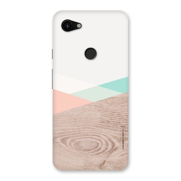 Wooden Fusion Back Case for Google Pixel 3a XL