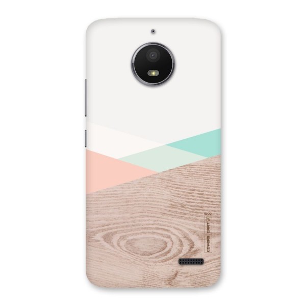 Wooden Fusion Back Case for Moto E4