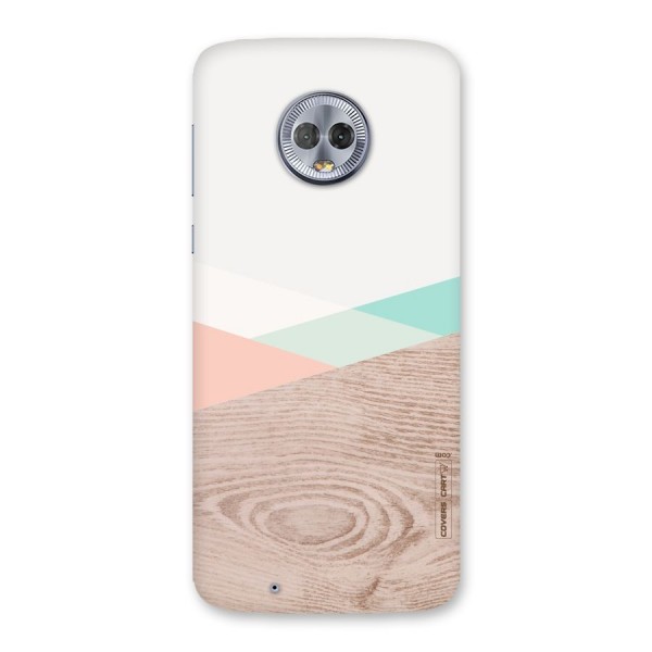 Wooden Fusion Back Case for Moto G6