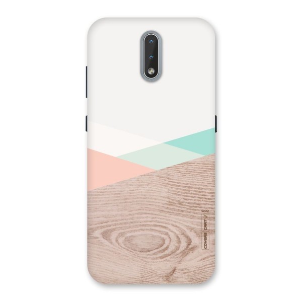 Wooden Fusion Back Case for Nokia 2.3