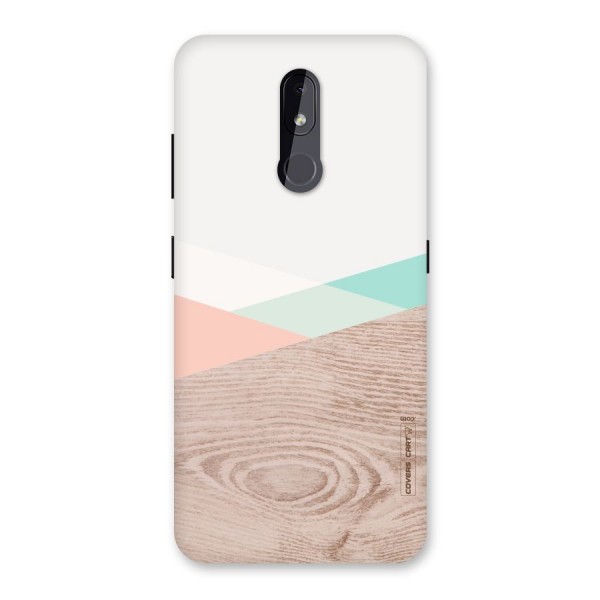 Wooden Fusion Back Case for Nokia 3.2