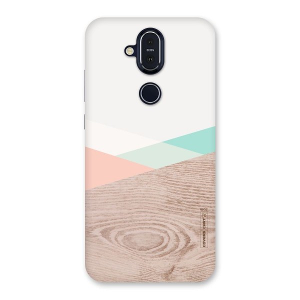 Wooden Fusion Back Case for Nokia 8.1