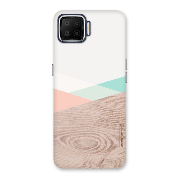 Wooden Fusion Back Case for Oppo F17