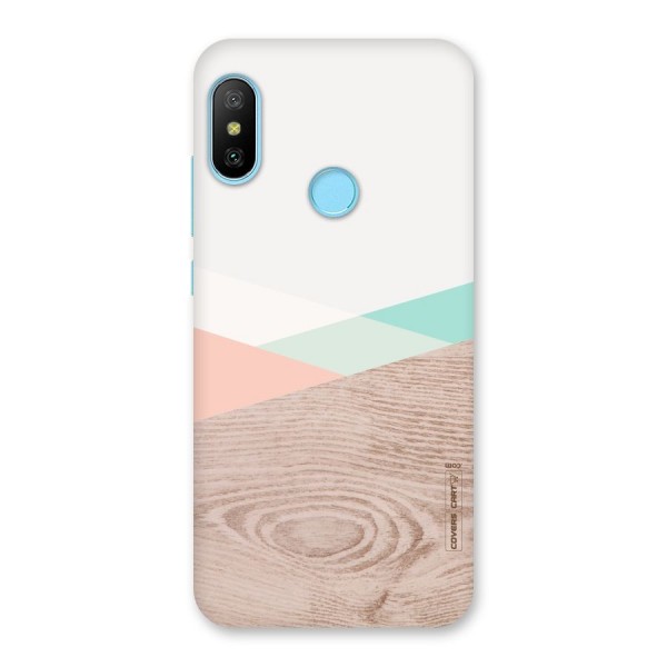 Wooden Fusion Back Case for Redmi 6 Pro