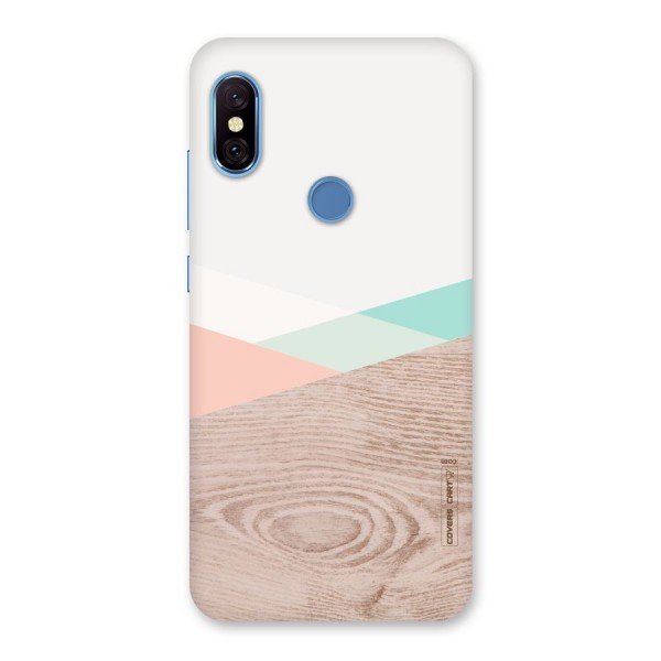 Wooden Fusion Back Case for Redmi Note 6 Pro