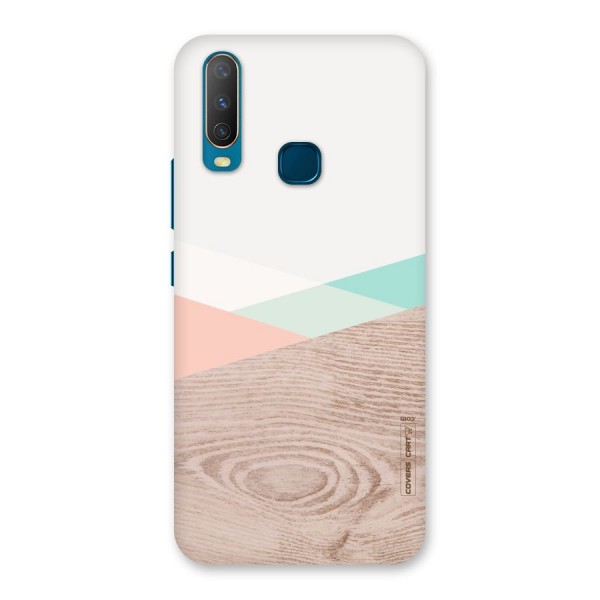 Wooden Fusion Back Case for Vivo U10