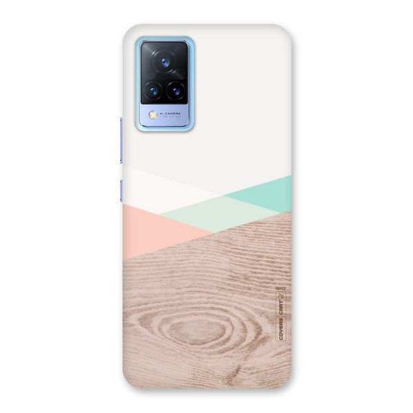 Wooden Fusion Back Case for Vivo V21 5G