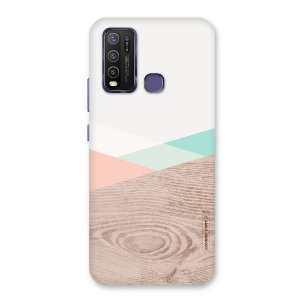 Wooden Fusion Back Case for Vivo Y30