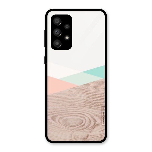 Wooden Fusion Glass Back Case for Galaxy A32