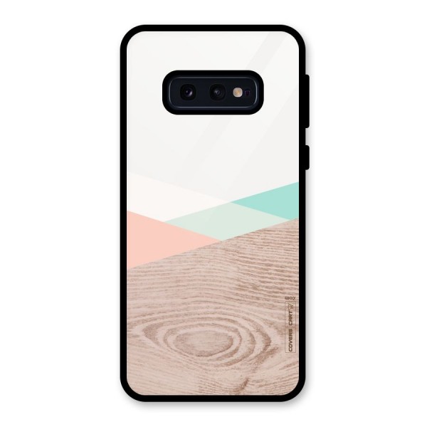 Wooden Fusion Glass Back Case for Galaxy S10e