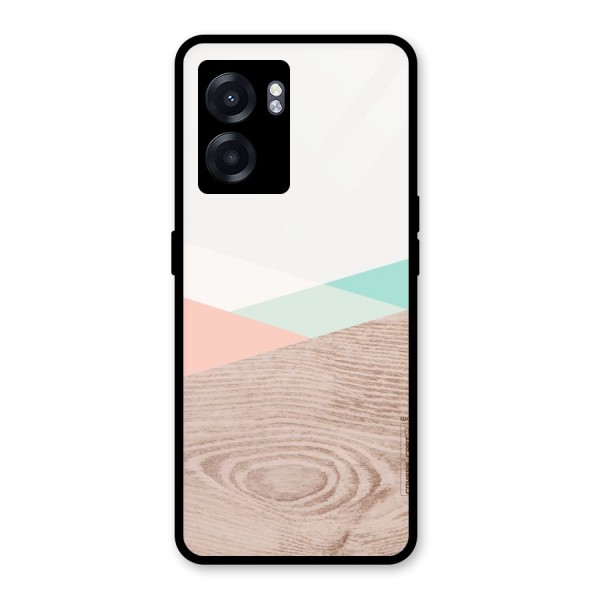 Wooden Fusion Glass Back Case for Oppo K10 (5G)