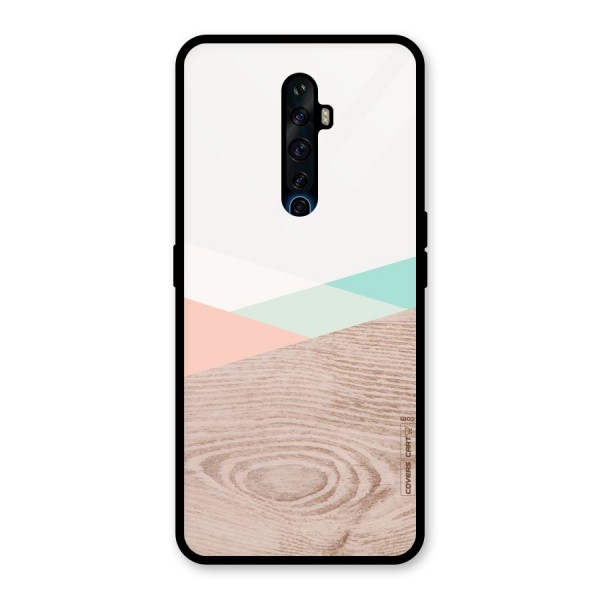 Wooden Fusion Glass Back Case for Oppo Reno2 Z