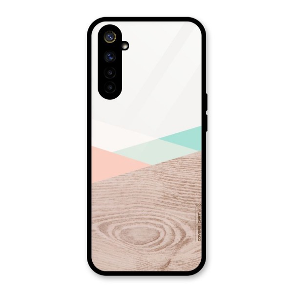 Wooden Fusion Glass Back Case for Realme 6