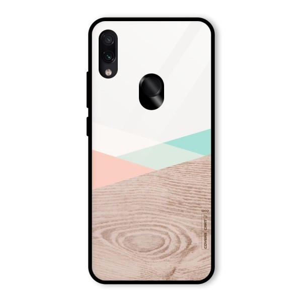 Wooden Fusion Glass Back Case for Redmi Note 7