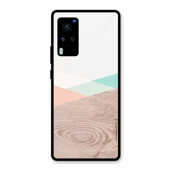 Wooden Fusion Glass Back Case for Vivo X60 Pro