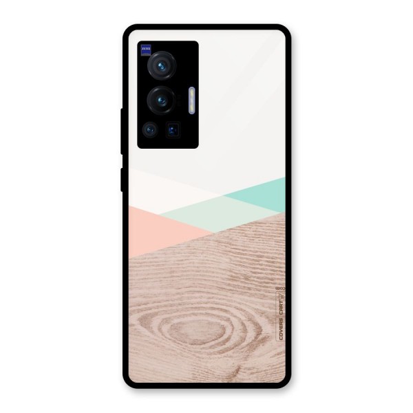 Wooden Fusion Glass Back Case for Vivo X70 Pro