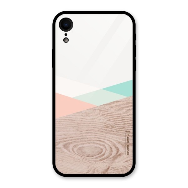 Wooden Fusion Glass Back Case for XR