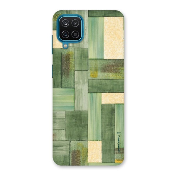 Wooden Green Texture Back Case for Galaxy F12