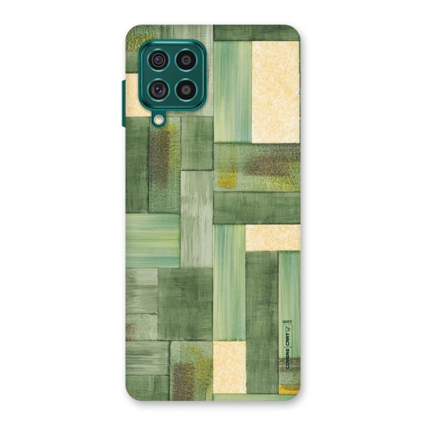 Wooden Green Texture Back Case for Galaxy F62