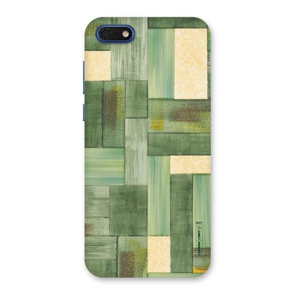 Wooden Green Texture Back Case for Honor 7s