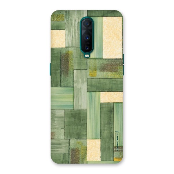 Wooden Green Texture Back Case for Oppo R17 Pro