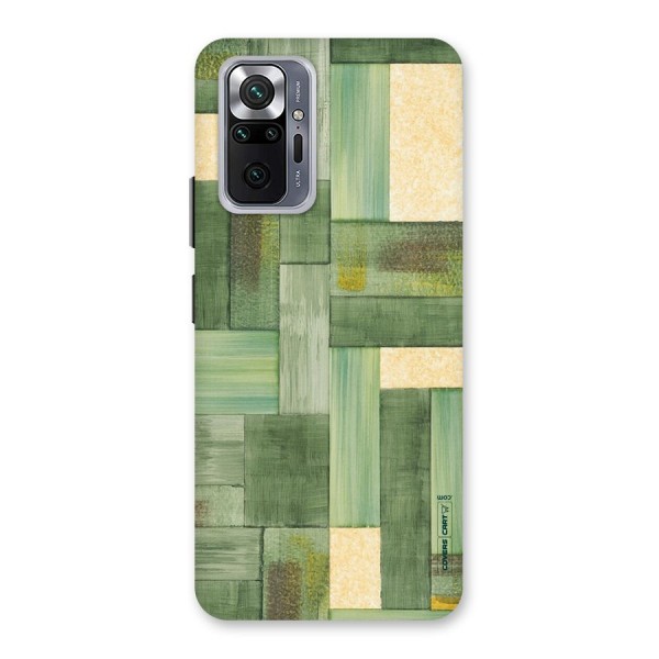 Wooden Green Texture Back Case for Redmi Note 10 Pro