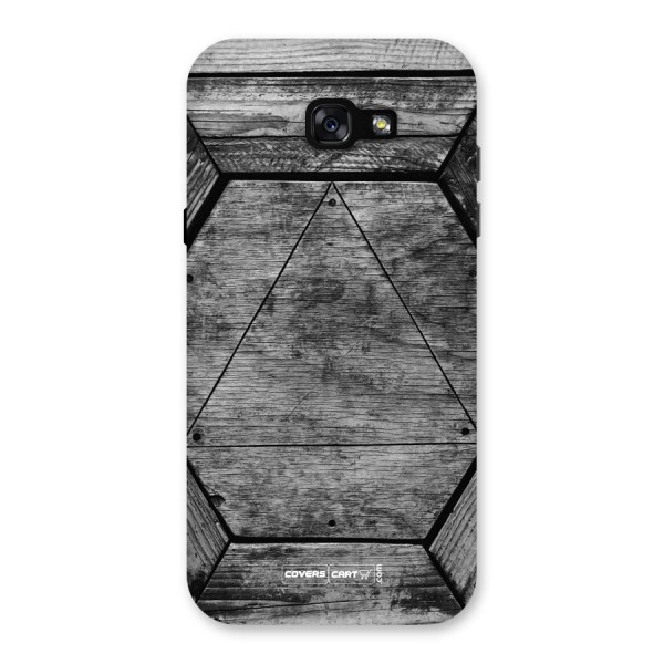 Wooden Hexagon Back Case for Galaxy A7 (2017)