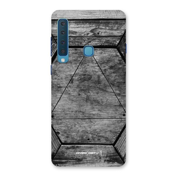 Wooden Hexagon Back Case for Galaxy A9 (2018)