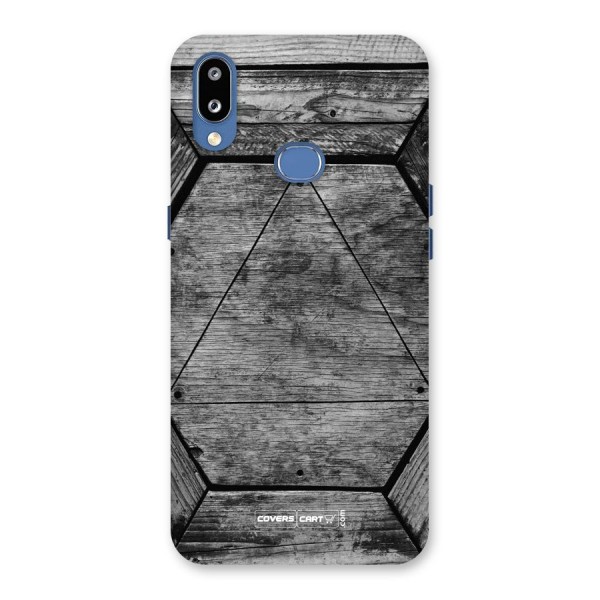 Wooden Hexagon Back Case for Galaxy M01s