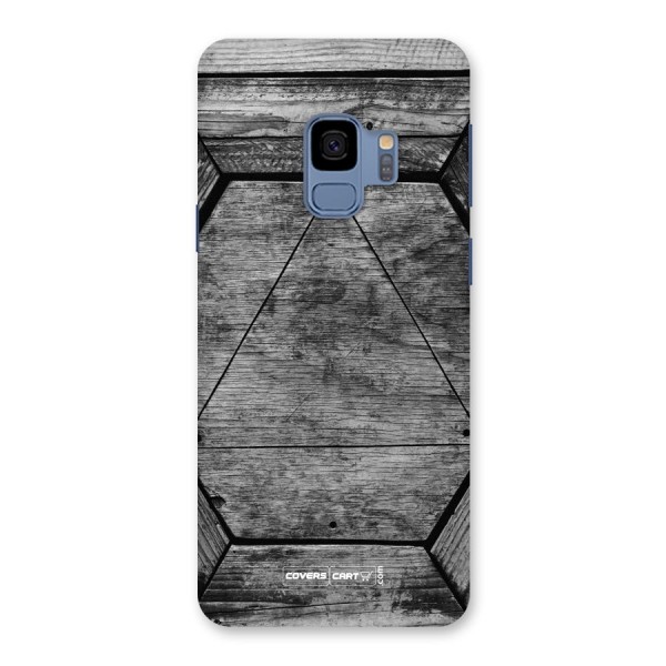 Wooden Hexagon Back Case for Galaxy S9