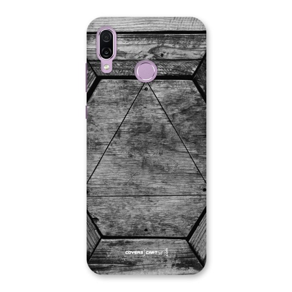 Wooden Hexagon Back Case for Honor Play