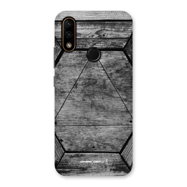 Wooden Hexagon Back Case for Lenovo A6 Note