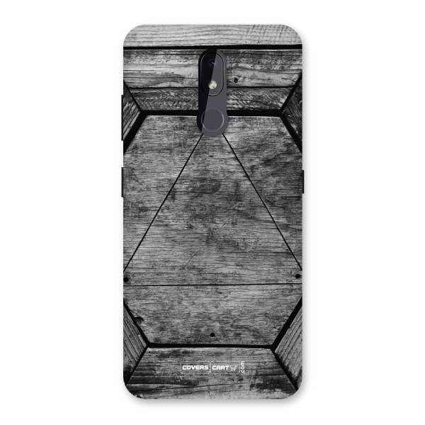 Wooden Hexagon Back Case for Nokia 3.2