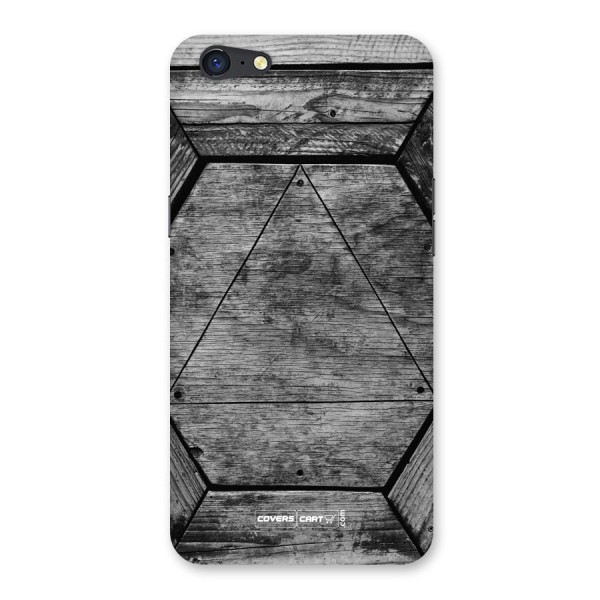 Wooden Hexagon Back Case for Oppo A71