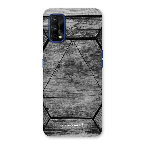 Wooden Hexagon Back Case for Realme 7 Pro