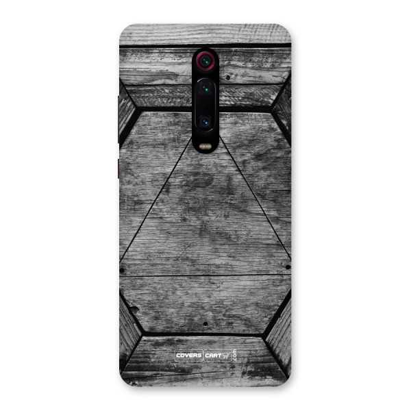 Wooden Hexagon Back Case for Redmi K20 Pro