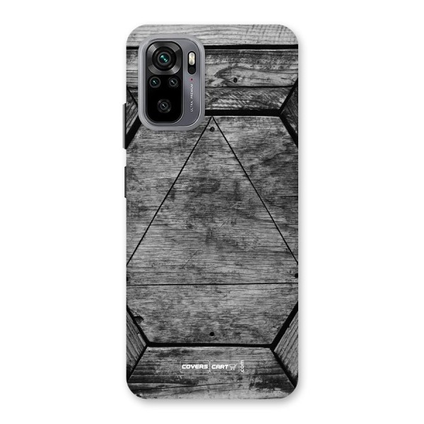 Wooden Hexagon Back Case for Redmi Note 10