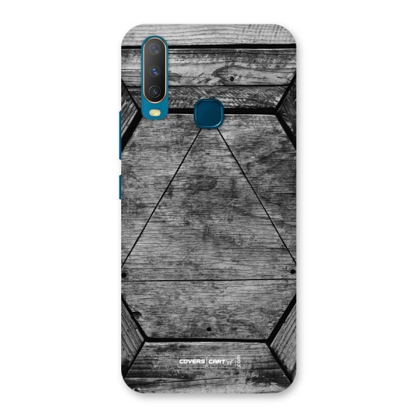 Wooden Hexagon Back Case for Vivo U10