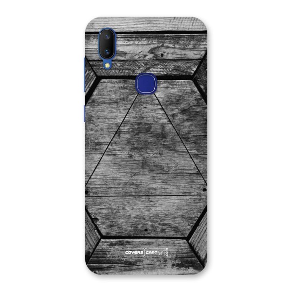 Wooden Hexagon Back Case for Vivo V11