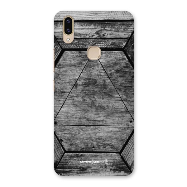 Wooden Hexagon Back Case for Vivo V9